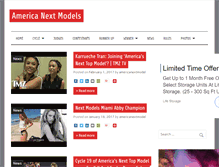 Tablet Screenshot of americanextmodels.com